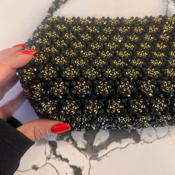 Stunning Crystal Beaded Y2K Handbag - Picture 2 of 6